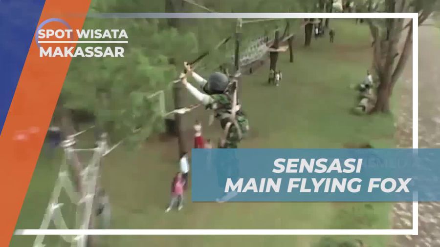 Menikmati Sensasi Serunya Main Flying Fox dan Melatih Keberanian di Makassar  