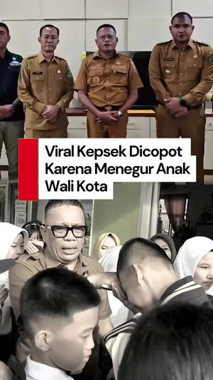 Video: Viral Kepsek di Prabumulih Dicopot Karena Menegur Anak Wali Kota