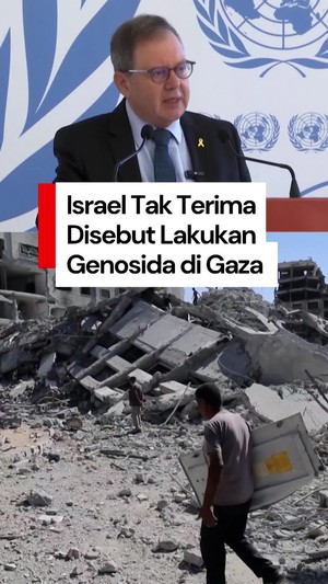 Video Israel Tak Terima Disebut Lakukan Genosida dalam Penyelidikan PBB