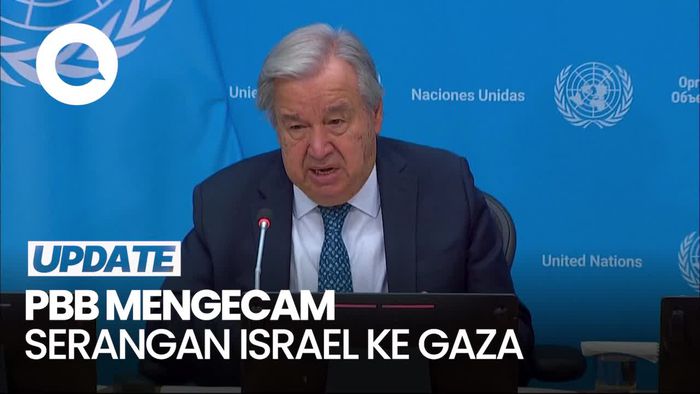 Video: Israel Lancarkan Serangan Darat-Udara ke Gaza, Ini Respons PBB