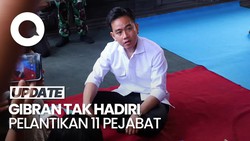 Video: Alasan Gibran Tak Hadiri Pelantikan Menteri-Wamen di Istana 