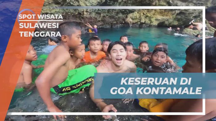 Mengalami Keseruan Eksplorasi Goa Kontamale Bersama Warga dan Selebriti di Sulawesi Tenggara  