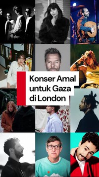 Video: Benedict Cumberbatch-Florence Pugh Bakal Tampil di Konser untuk Gaza