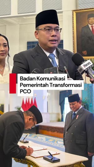 Video Angga Raka: Badan Komunikasi Pemerintah adalah Transformasi PCO