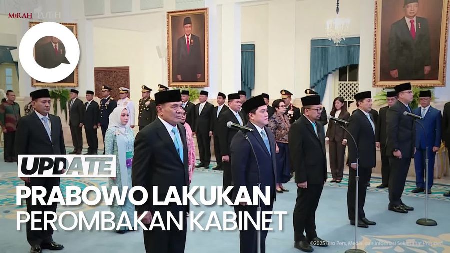 Video: Daftar 11 Pejabat yang Dilantik Prabowo Hari Ini