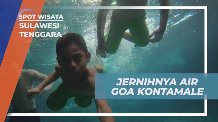 Menikmati Kejernihan Air Goa Kontamale yang Memikat di Sulawesi Tenggara  