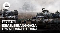 Video: Israel Lancarkan Serangan Darat-Udara ke Gaza, 70 Orang Tewas