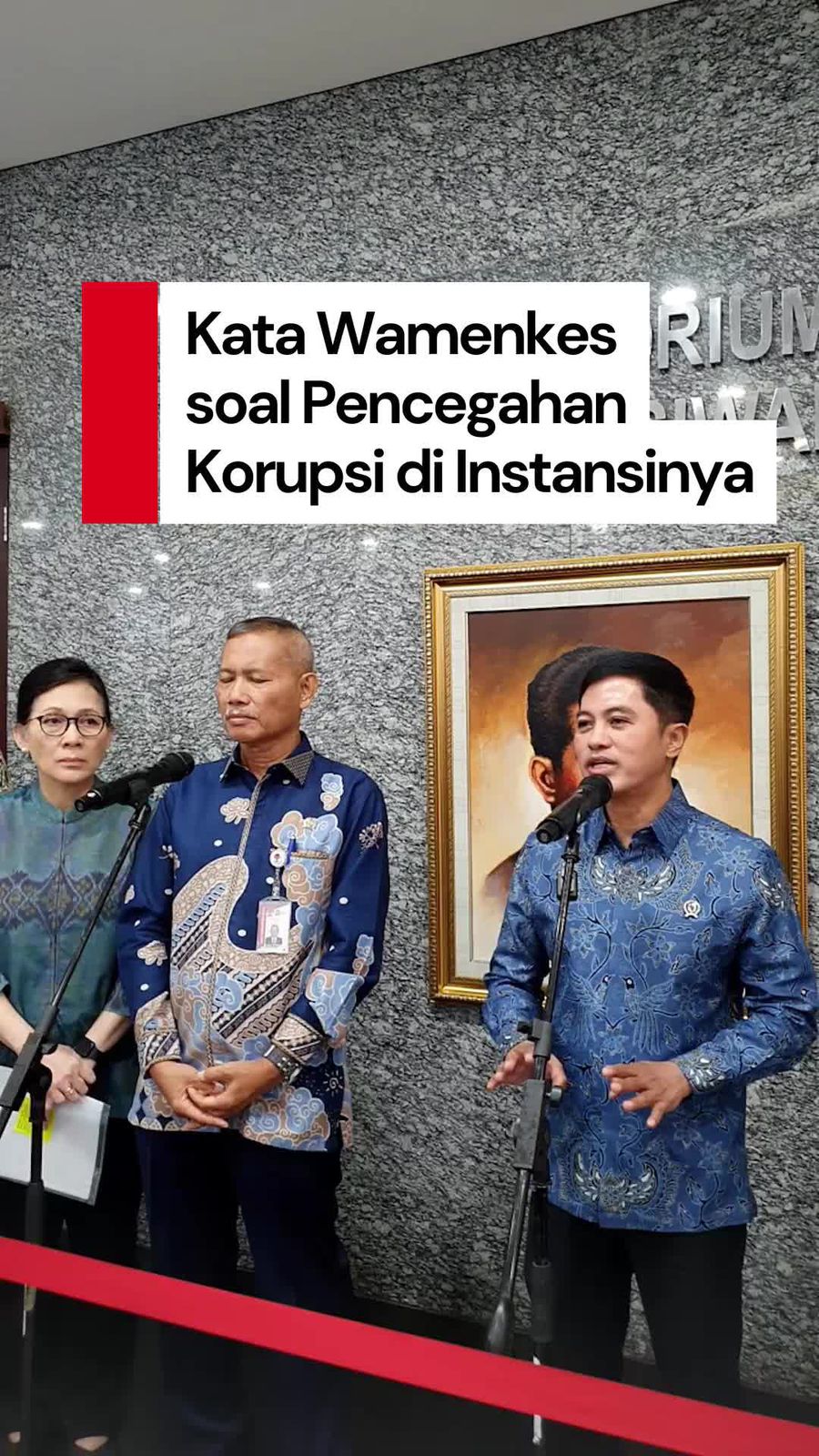 Video Cegah Korupsi Berulang, Wamenkes: Buat Sistem yang Rigit
