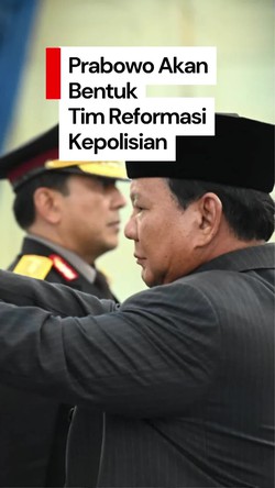 Video: Yusril Sebut Prabowo Bakal Bentuk Tim Reformasi Kepolisian