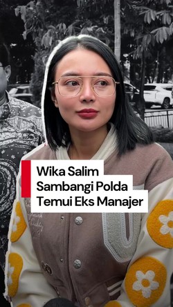 Video Wika Salim Temui Eks Manajer Terkait Kasus Penggelapan di Polda Metro