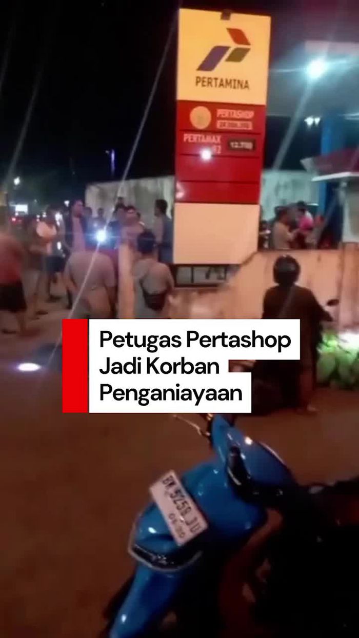 Video: Heboh Petugas Pertashop di Palembang Dianiaya, Diduga Pelaku Dendam
