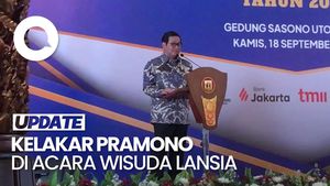 Video Kelakar Pramono di Acara Wisuda Lansia: Ada yang Ketemu Jodohnya?
