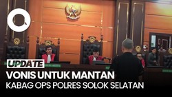 Video: Polisi Penembak Polisi di Solok Selatan Divonis Bui Seumur Hidup