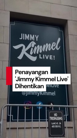 Video: Sukacita Trump atas Dihentikannya Penayangan Jimmy Kimmel Live