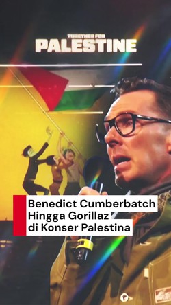 Video: London Jadi Saksi Konser Together for Palestine