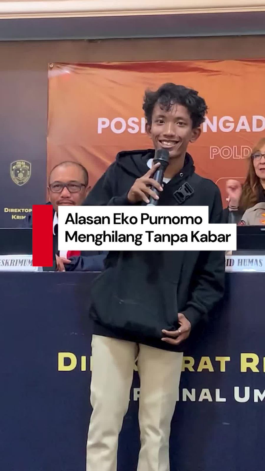 Video Pengakuan Eko Purnomo Bikin Heboh Dikira Hilang Saat Demo