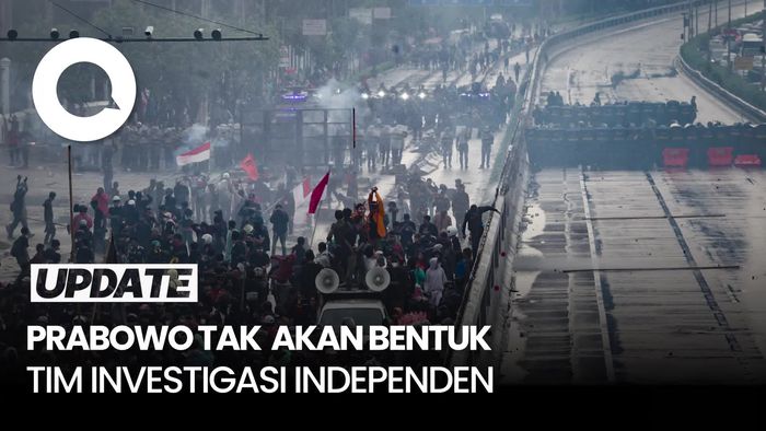 Video Yusril: Presiden Tak Akan Bentuk Tim Investigasi Usut Demo Ricuh