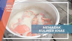 Memasak dan Menikmati Kuliner Khas Kepiting Gami di Desa Malahing, Kalimantan Timur  