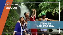 Tiba dan Bermain Air di Keindahan Air Terjun di Bogor  