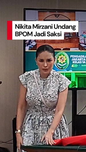Video: Pihak Nikita Mirzani Bakal Undang Saksi Ahli dari BPOM