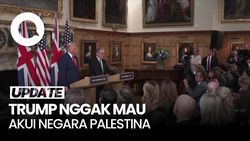 Video Trump Tak Setuju dengan PM Inggris untuk Akui Negara Palestina