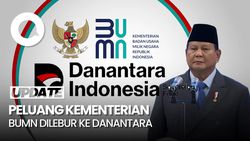 Video Pemerintah Buka Peluang Lebur Kementerian BUMN ke Danantara