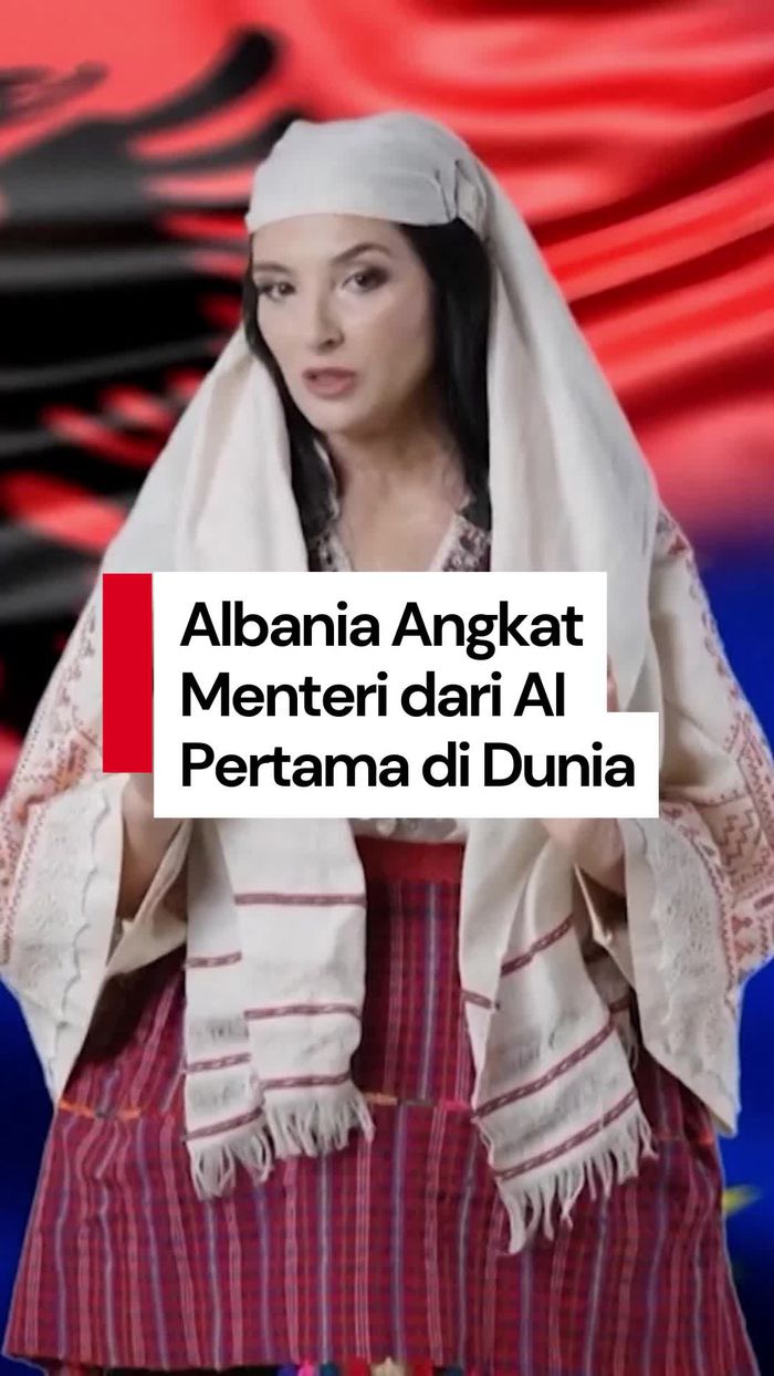 Video: Berkenalan dengan Diella, Menteri dari AI Pertama di Dunia