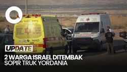 Video: Sopir Truk Yordania Tembak Mati 2 Warga Israel di Tepi Barat