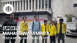 Video Mahasiswa UI Sambangi Polda Metro, Minta Delpedro Dibebaskan