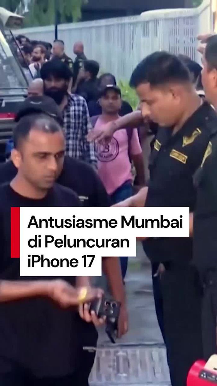 Video: Peluncuran iPhone 17 Disambut Antrean Panjang di India
