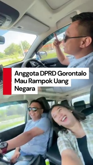 Video Viral Anggota DPRD Gorontalo Wahyudin Moridu Ngaku Mau Rampok Uang Negara