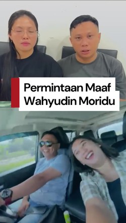 Video: Permintaan Maaf Wahyudin Moridu Usai Ngaku Mau Rampok Uang Negara