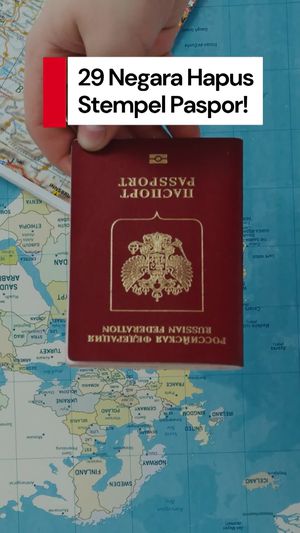 Video: 29 Negara Hapus Stempel Paspor! Masuk Eropa Tinggal Scan