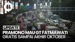 Video Pramono Minta GT Fatmawati Gratis Sampai Akhir Oktober
