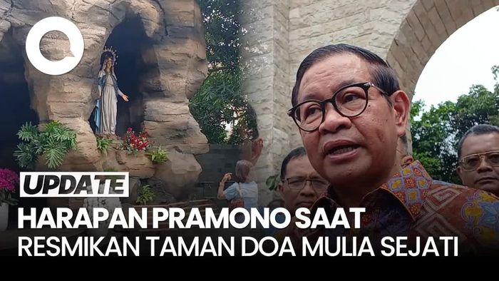 Video Pramono Resmikan Taman Doa Kasih Mulia Sejati: Opsi Wisata Religi