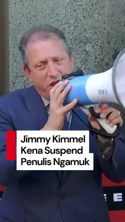Video: Jimmy Kimmel Kena Suspend, Penulis AS Gelar Aksi di Kantor Disney