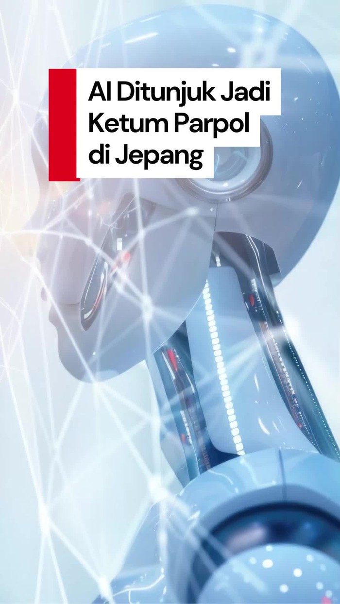 Video Seperti Albania, AI Ditunjuk Jadi Ketum Partai di Jepang