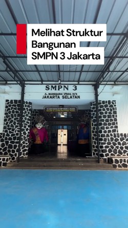 Video: Intip Bangunan SMPN 3 Jakarta yang Berdiri Hampir 100 Tahun