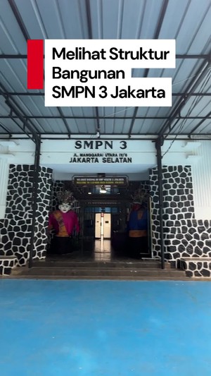 Video: Intip Bangunan SMPN 3 Jakarta yang Berdiri Hampir 100 Tahun