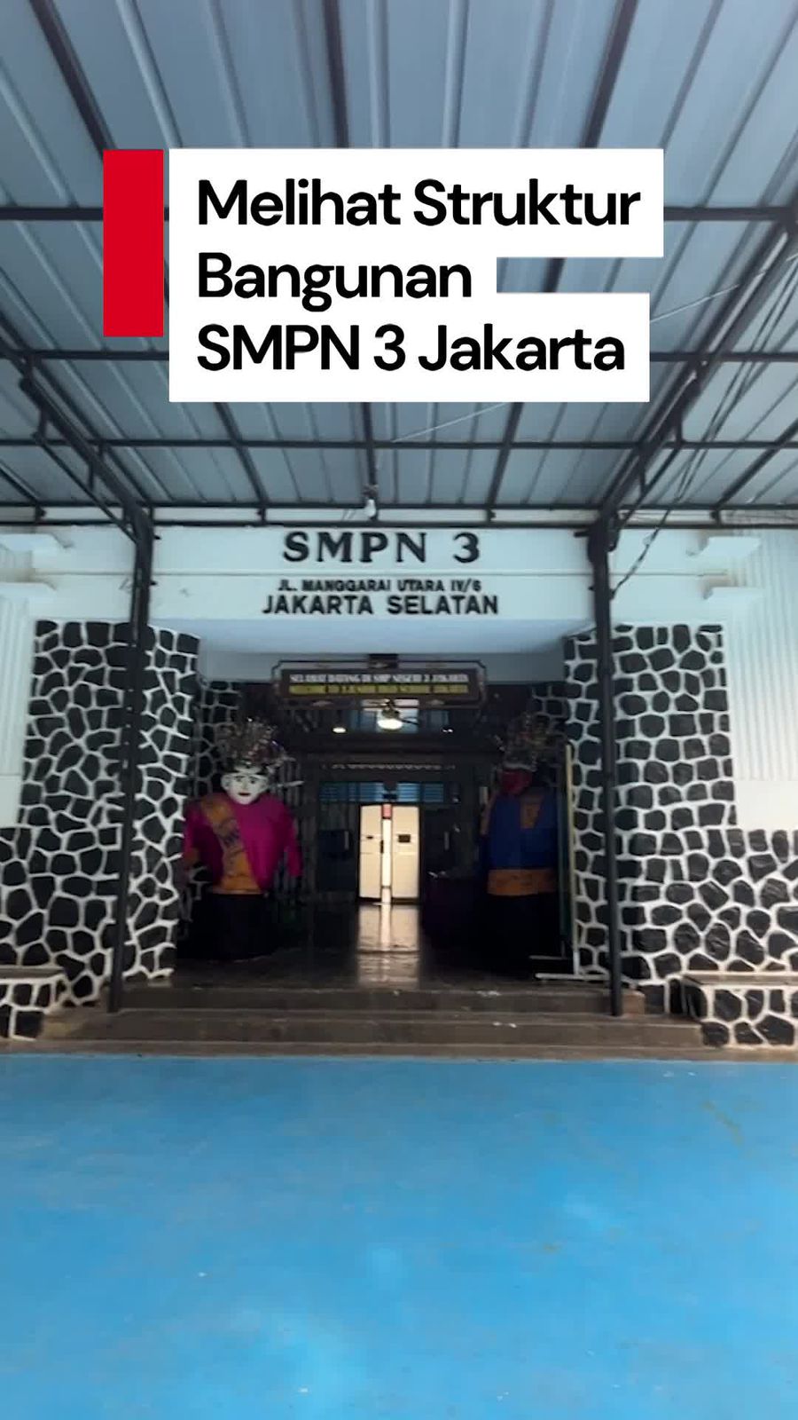 Video: Intip Bangunan SMPN 3 Jakarta yang Berdiri Hampir 100 Tahun