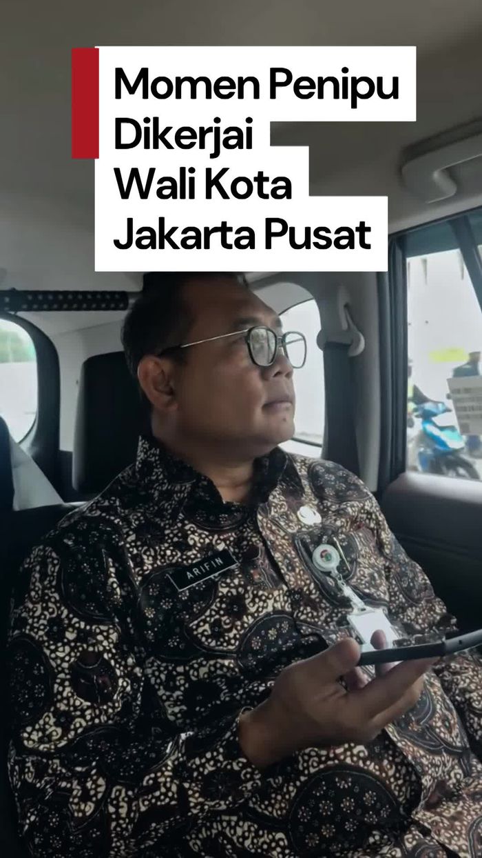 Video: Momen Walkot Jakpus Ditelepon Penipu Modus Aktivasi KTP Digital