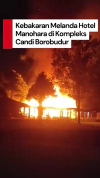Video: Hotel Manohara di Kompleks Candi Borobudur Kebakaran