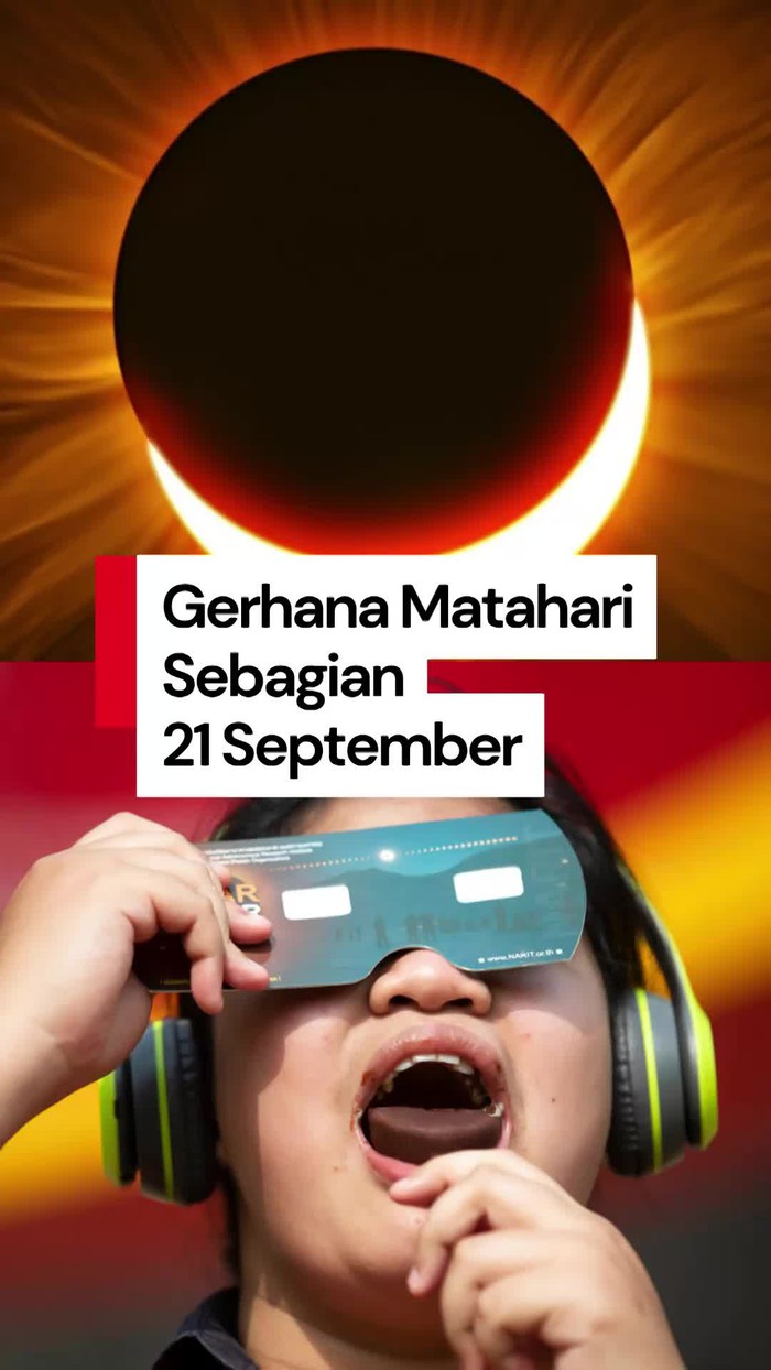 Video: Ada Gerhana Matahari Sebagian 21 September 2025, Simak Faktanya
