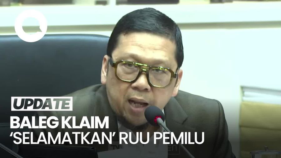 Video Duduk Perkara Baleg Klaim Selamatkan RUU Pemilu Masuk Prolegnas