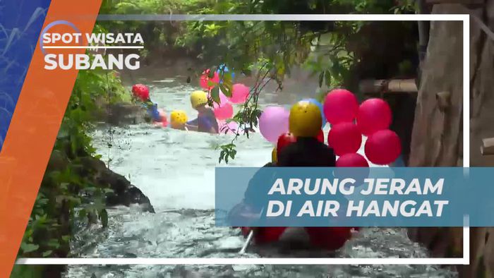 Menyusuri Aliran Sungai Hangat dalam Pengalaman Arung Jeram di Subang