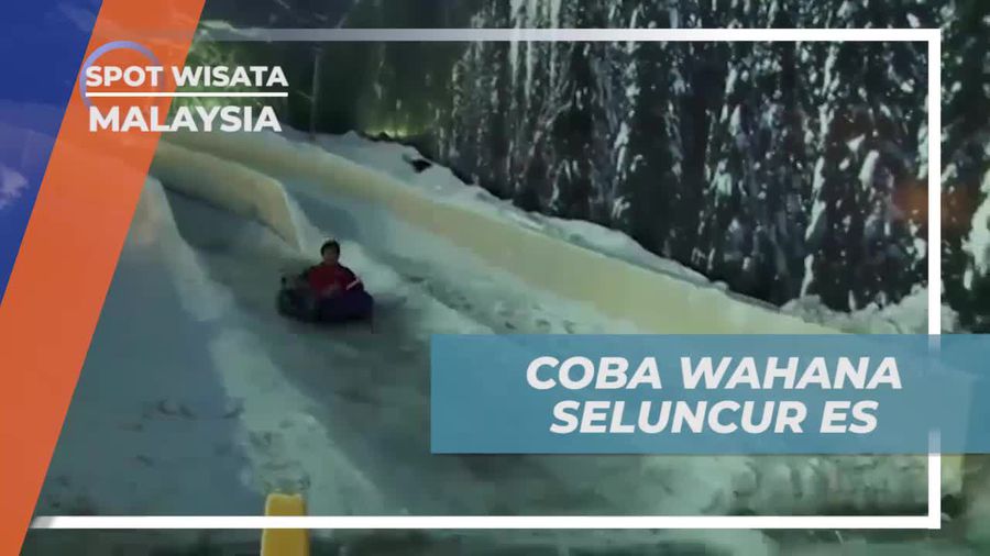 Coba Wahana Snow Extreme di Snow World, Malaysia yang Menguji Nyali  
