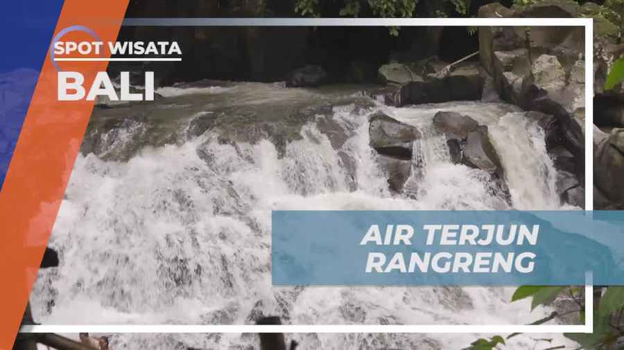 Bersama Selebriti Menyusuri Pesona Air Terjun Rangreng yang Indah di Bali