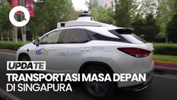 Video: Singapura Siap Coba Taksi Tanpa Sopir