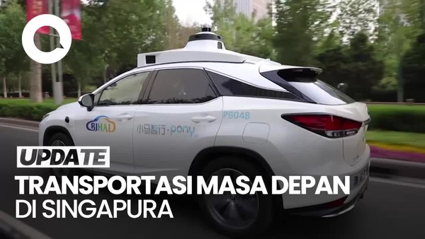 Video: Singapura Siap Coba Taksi Tanpa Sopir