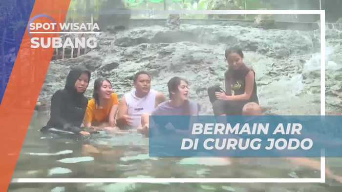 Bermain Seru di Curug Jodo yang Menghadirkan Air Panas Menyegarkan di Subang